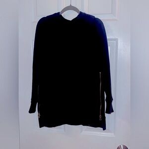 Varley Black Crew Neck Sweater